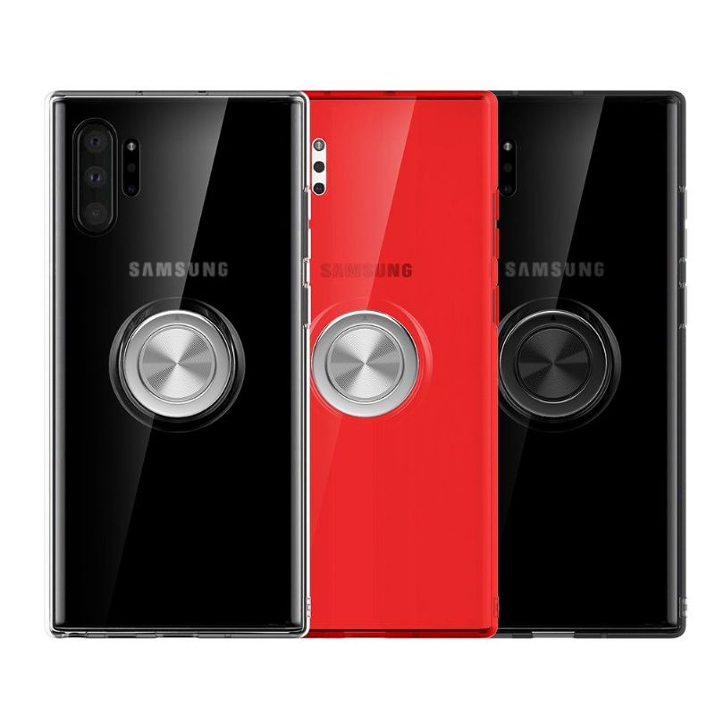 Cover Samsung Galaxy Note 10+ / Note 10+ 5G Anti-fald Med Magnetring