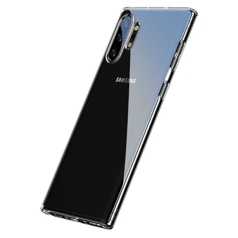 Cover Samsung Galaxy Note 10+ / Note 10+ 5G Enkelt Transparent