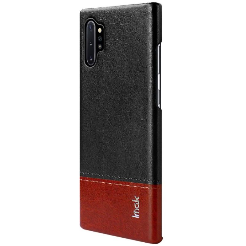 Cover Samsung Galaxy Note 10+ / Note 10+ 5G Imak Bicolor Imiteret Læder