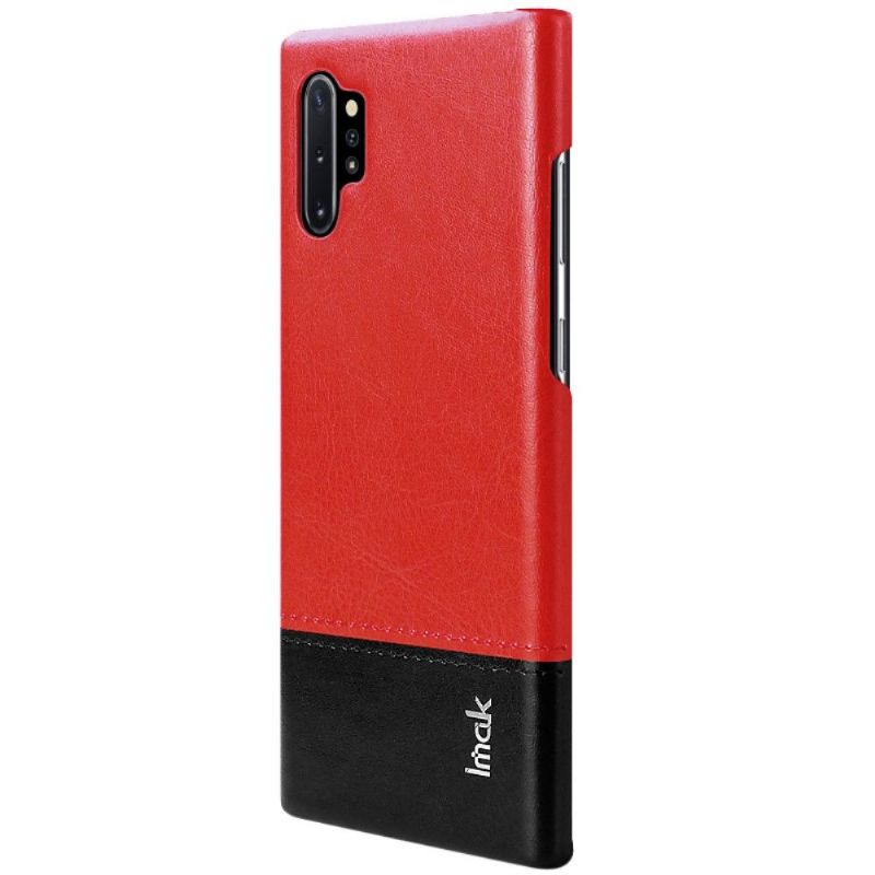 Cover Samsung Galaxy Note 10+ / Note 10+ 5G Imak Bicolor Imiteret Læder