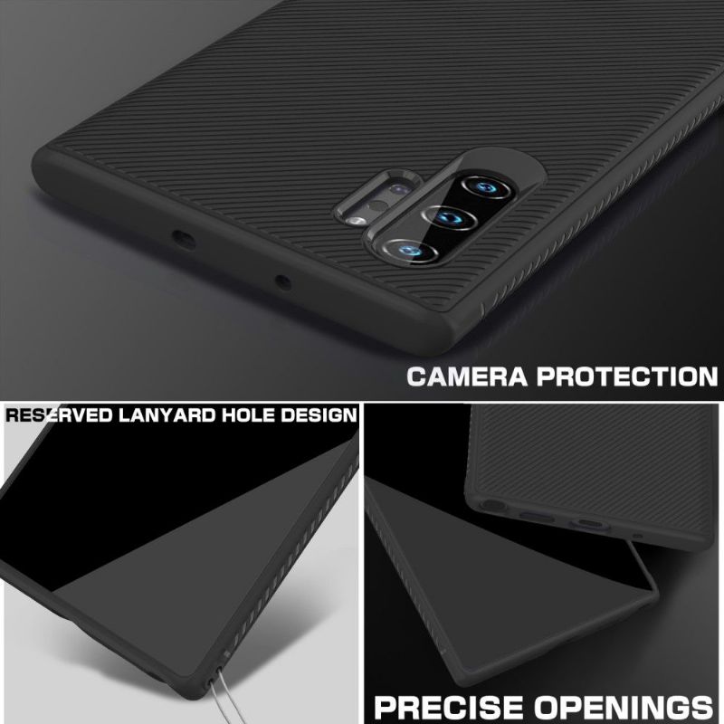 Cover Samsung Galaxy Note 10+ / Note 10+ 5G Rustningseffekt Frys