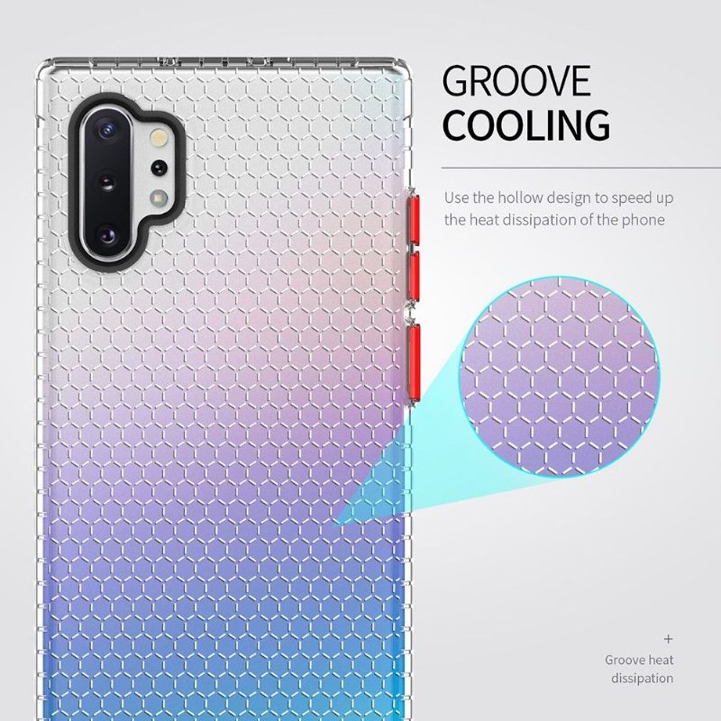 Cover Samsung Galaxy Note 10+ / Note 10+ 5G Silikone Honeycomb