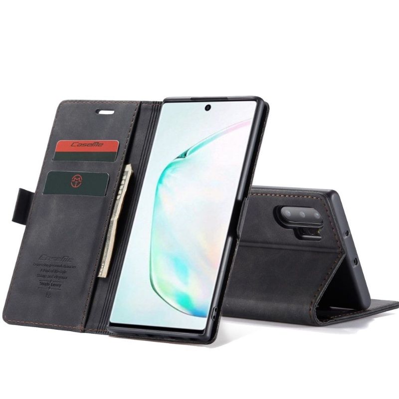 Flip Cover Samsung Galaxy Note 10+ / Note 10+ 5G Anti-fald Imiteret Læder Golias