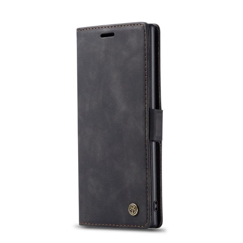 Flip Cover Samsung Galaxy Note 10+ / Note 10+ 5G Anti-fald Imiteret Læder Golias