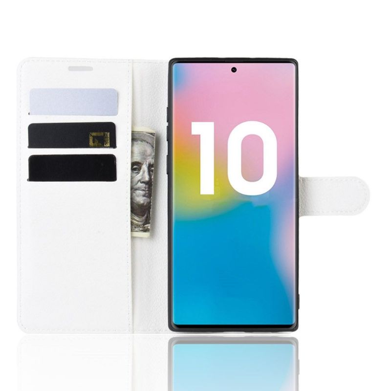 Flip Cover Samsung Galaxy Note 10+ / Note 10+ 5G Anti-fald Punge Etui Læderstil