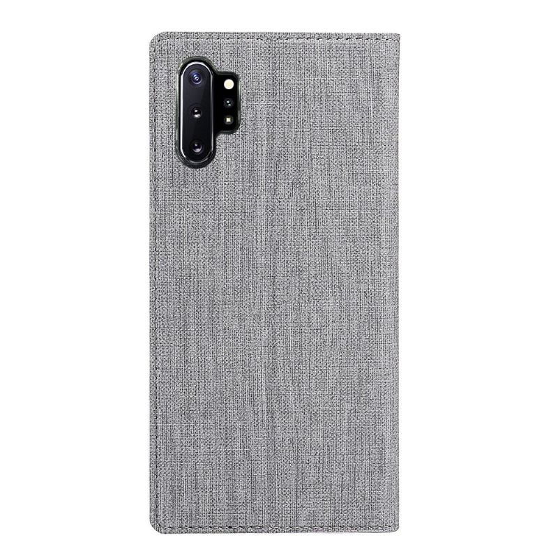 Læder Cover Samsung Galaxy Note 10+ / Note 10+ 5G Original Seler Med Støttefunktion