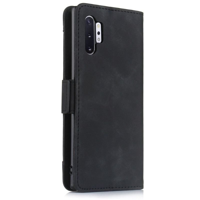 Læder Cover Samsung Galaxy Note 10+ / Note 10+ 5G Premium Med Kortholder