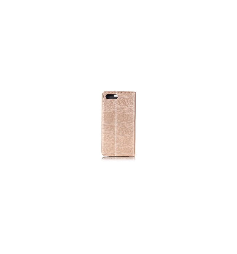 Flip Cover Honor 10 Bark Effect Kortholder