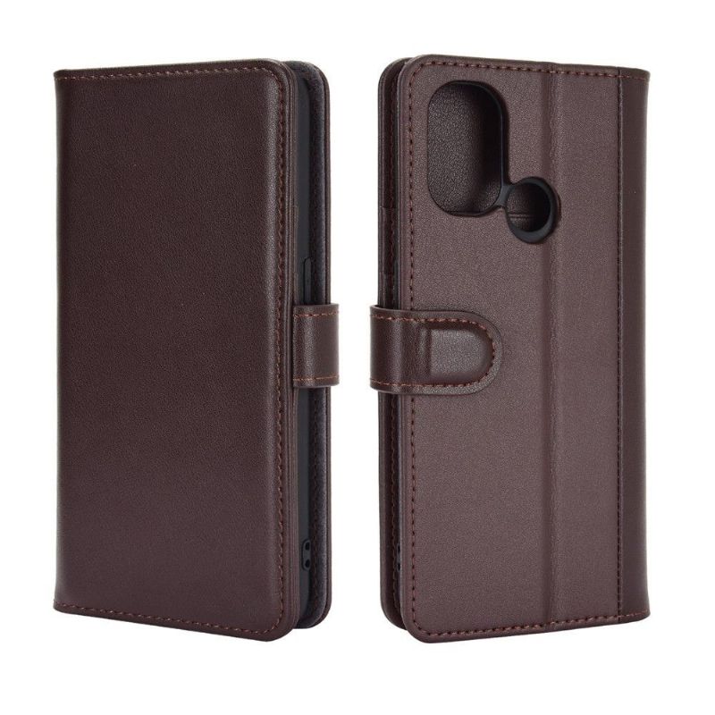 Flip Cover OnePlus Nord N100 Hemming Premium Læder