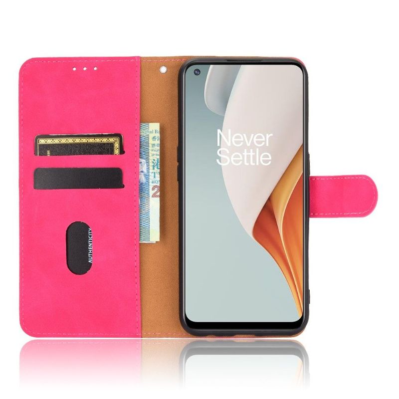 Flip Cover OnePlus Nord N100 Læder Cover Kunstlæder