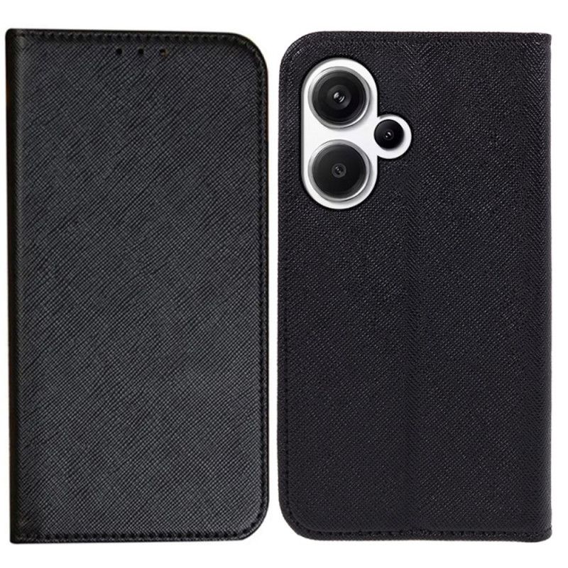 Flip Cover Xiaomi Redmi Note 13 Pro Plus 5g Krydstekstur