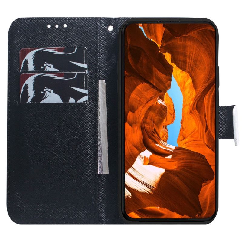 Flip Cover Xiaomi Redmi Note 13 Pro Plus 5g Panda Ansigt