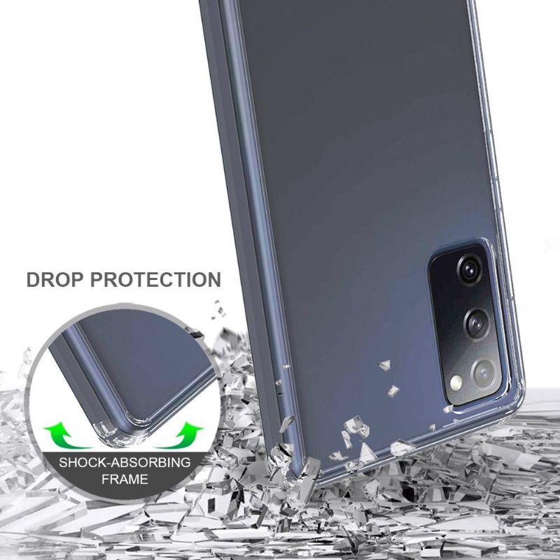 Cover Samsung Galaxy S20 FE Hemming Beskyttelsessæt Gennemsigtig
