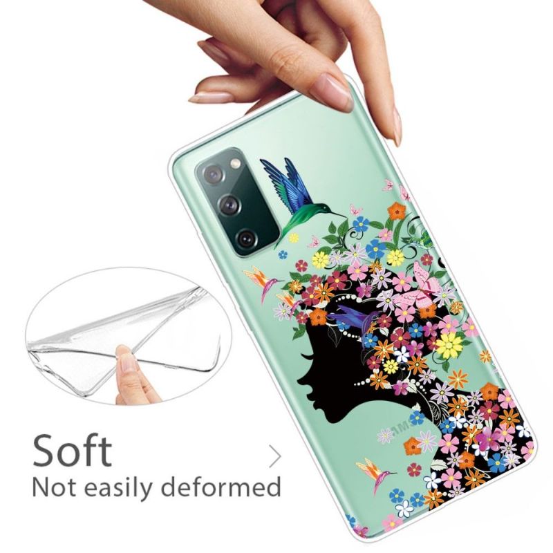 Cover Samsung Galaxy S20 FE Kolibriblomster