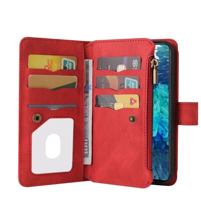 Flip Cover Samsung Galaxy S20 FE Hemming Punge Etui Med Snor