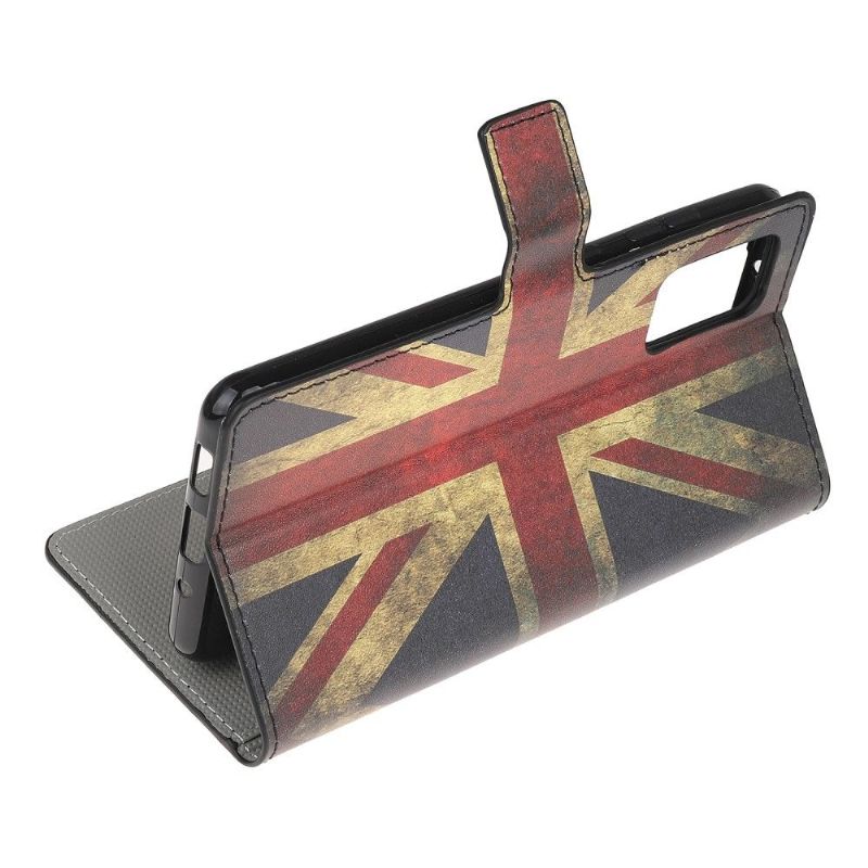 Flip Cover Samsung Galaxy S20 FE Vintage Engelsk Flag