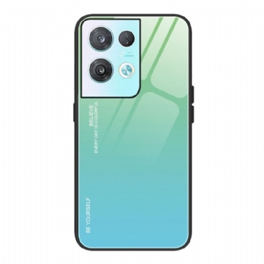 Cover Oppo Reno 8 Pro Tro Hærdet Glas