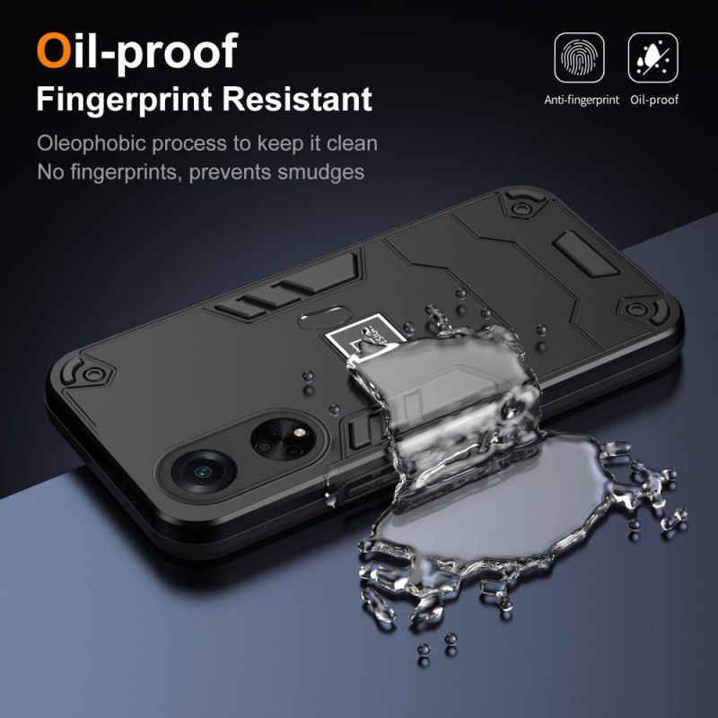 Cover Oppo A98 5g Hybrid Metal Effekt