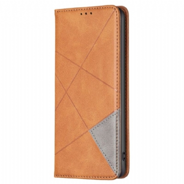 Flip Cover Oppo A98 5g Geometrisk Mønster