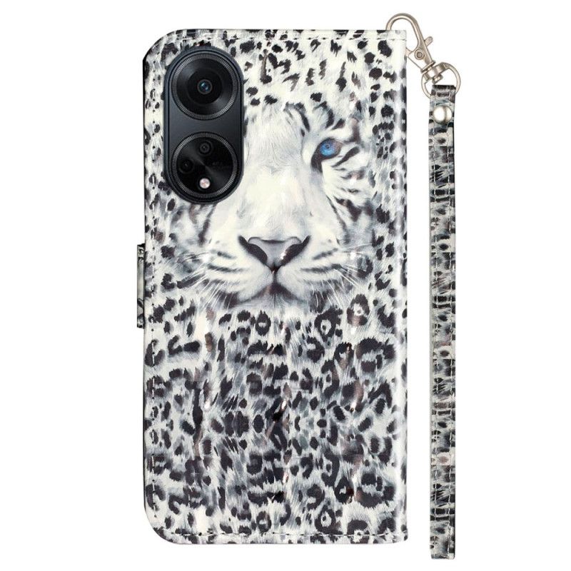 Flip Cover Oppo A98 5g Leopardrem