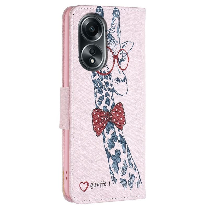 Flip Cover Til Oppo A98 5g Intello Giraf