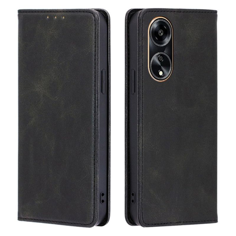 Flip Cover Til Oppo A98 5g Retro Overflade