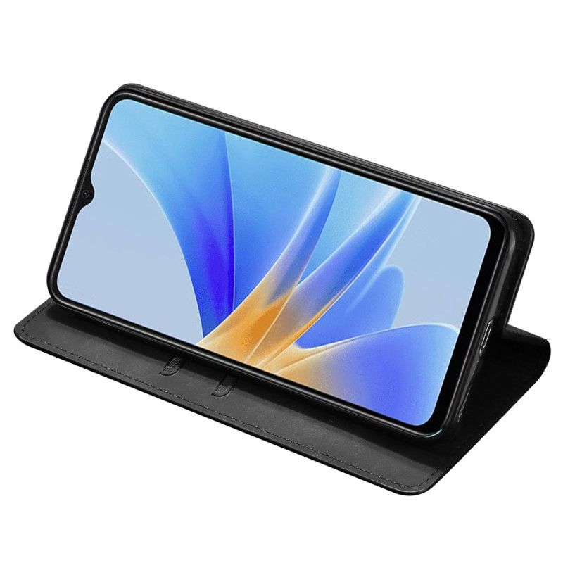 Flip Cover Til Oppo A98 5g Retro Tekstur