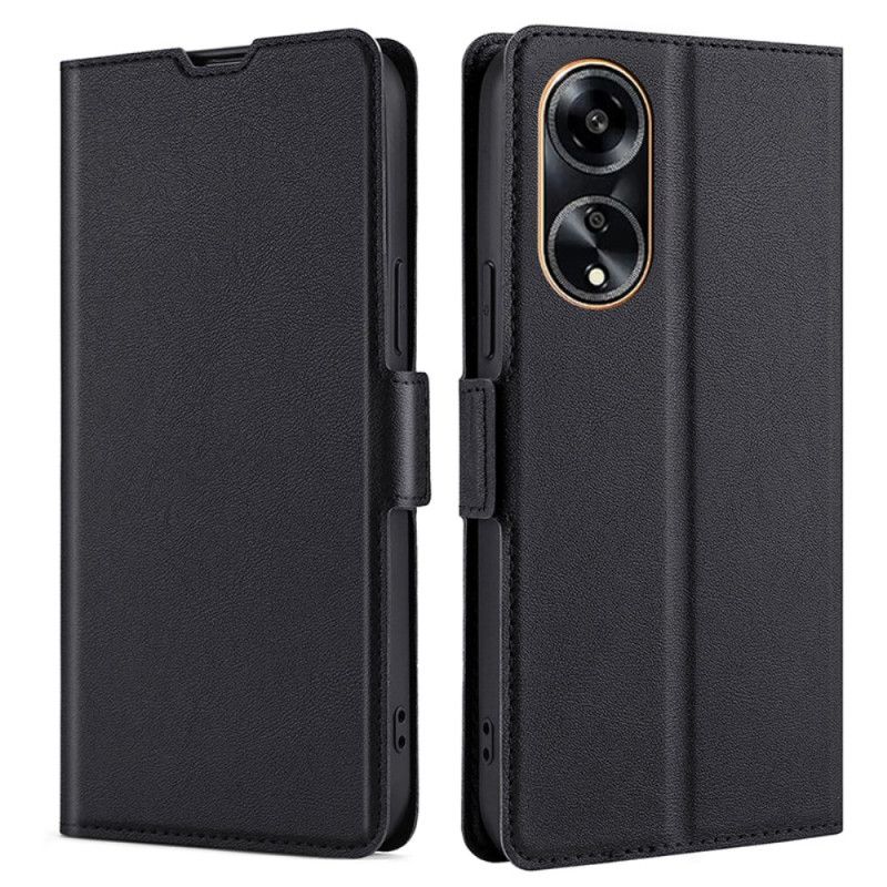 Læder Cover Oppo A98 5g Telefon Etui Finhed