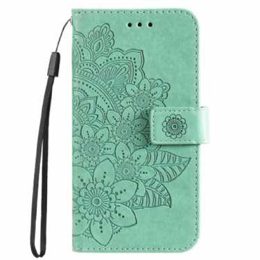 Læder Cover Oppo A98 5g Telefon Etui Mandala Print Med Rem