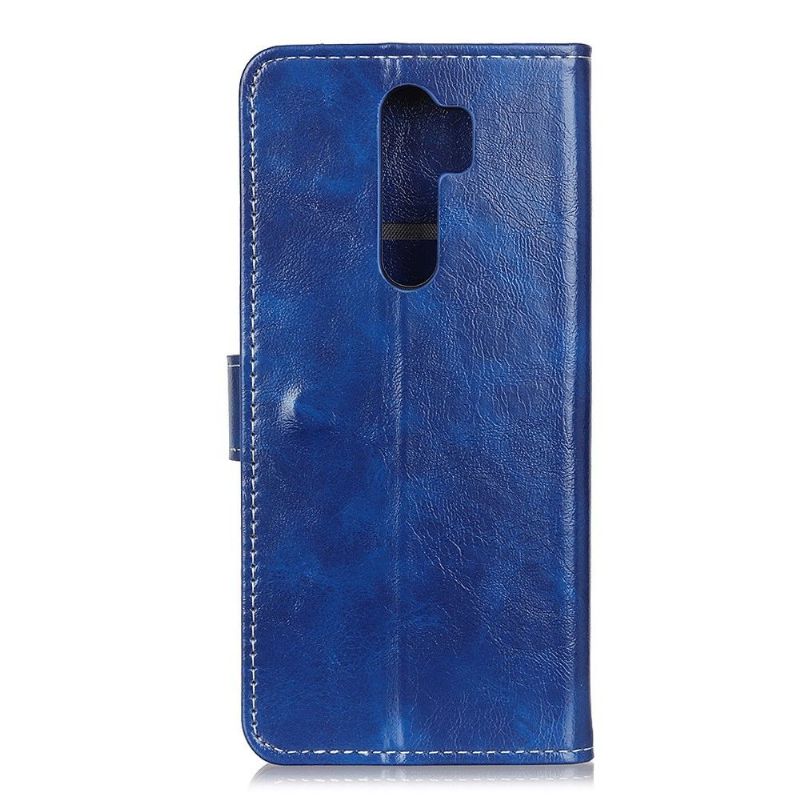 Flip Cover Oppo A9 2020 Hemming Luksuriøs Lædereffektsøm