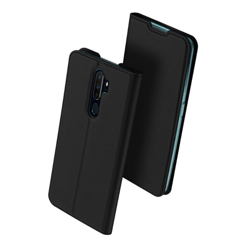 Flip Cover Oppo A9 2020 Hemming Satin Belægning