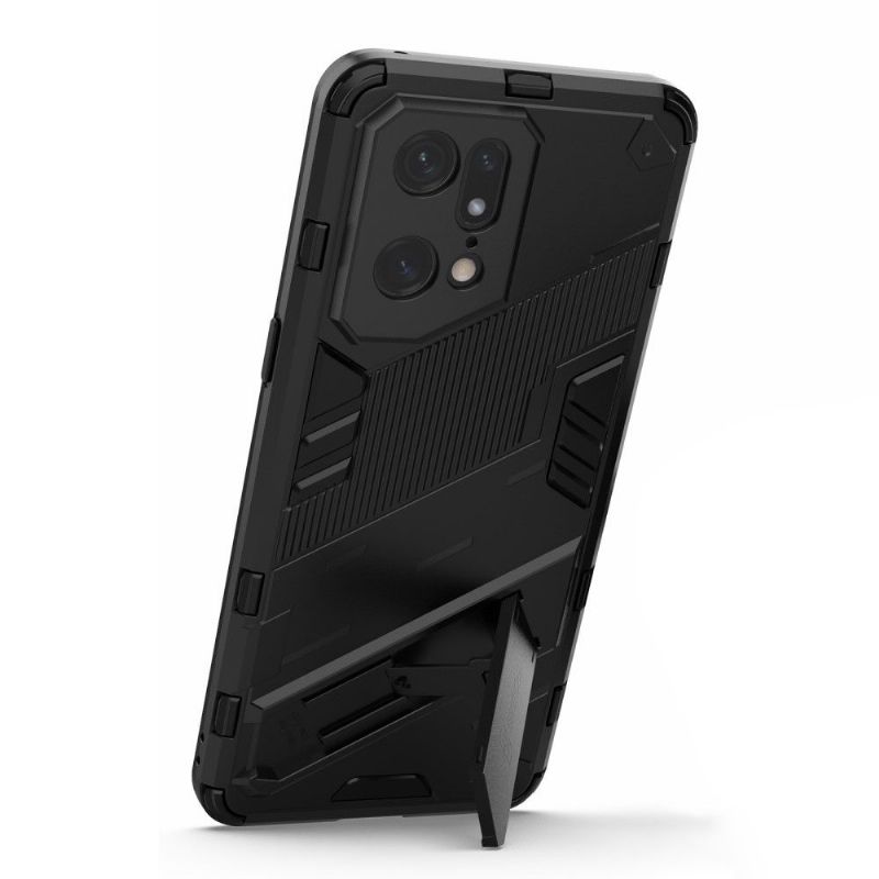 Cover Oppo Find X5 Pro Anti-fald Hybrid Med Støttefunktion