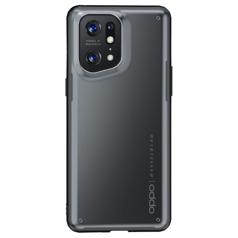 Cover Oppo Find X5 Pro Armor Series Semi Clear