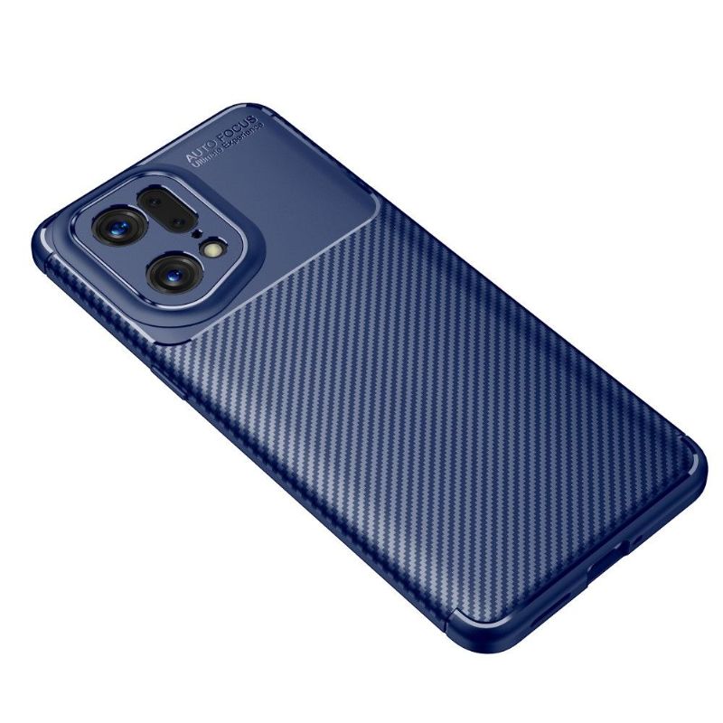 Cover Oppo Find X5 Pro Carbon Fiber Style