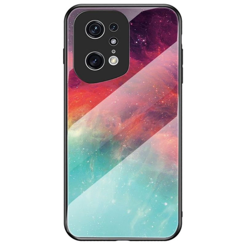 Cover Oppo Find X5 Pro Glasbagtåge