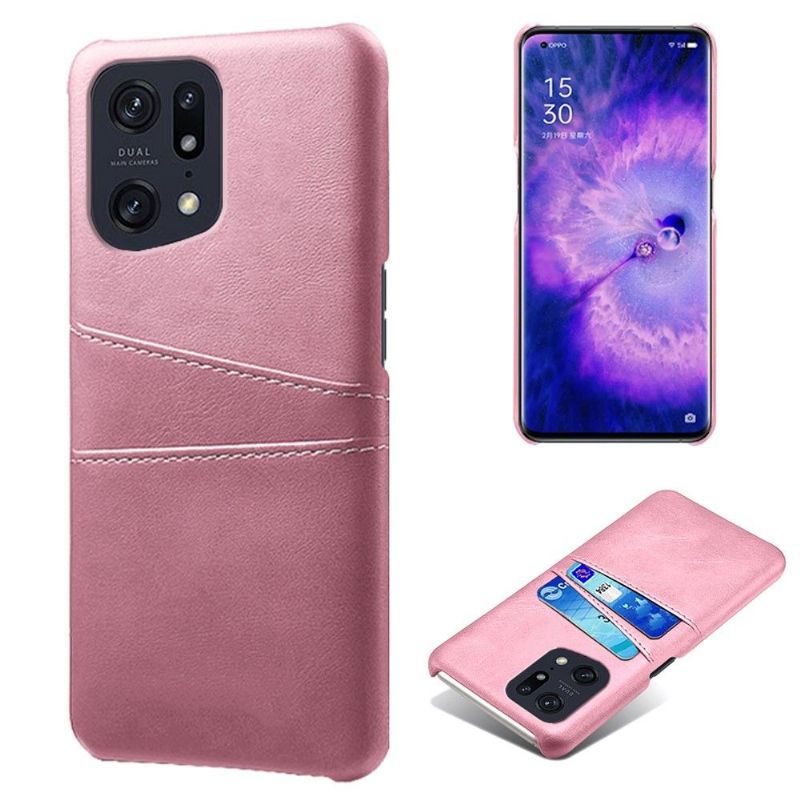 Cover Oppo Find X5 Pro Hemming Kortholder Melodi