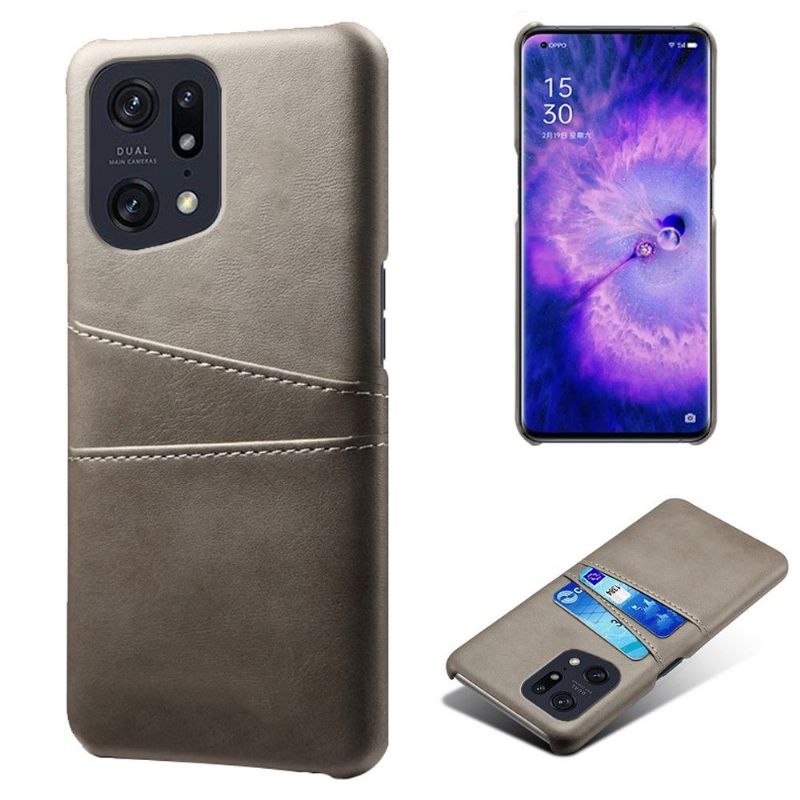 Cover Oppo Find X5 Pro Hemming Kortholder Melodi