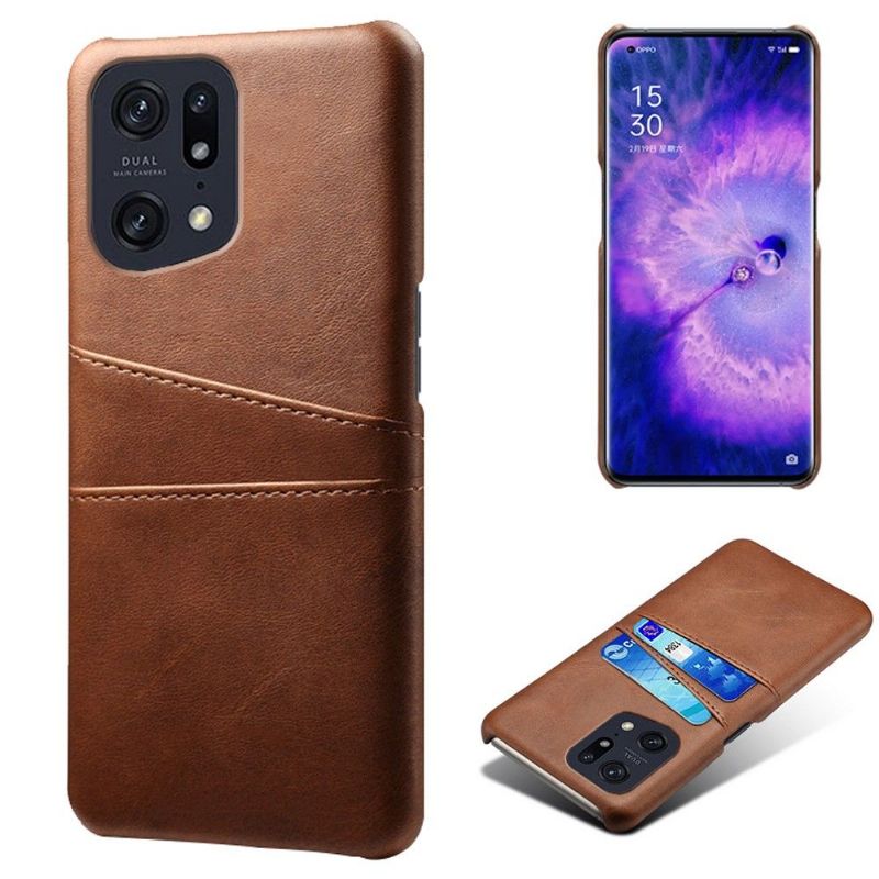 Cover Oppo Find X5 Pro Hemming Kortholder Melodi