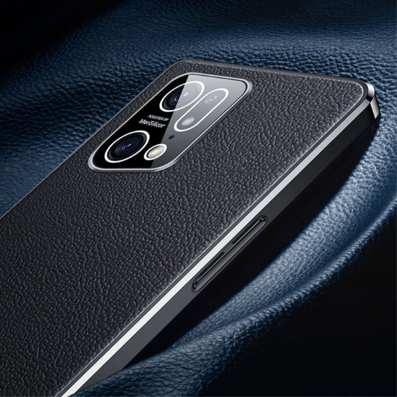 Cover Oppo Find X5 Pro Kornet Ægte Læder