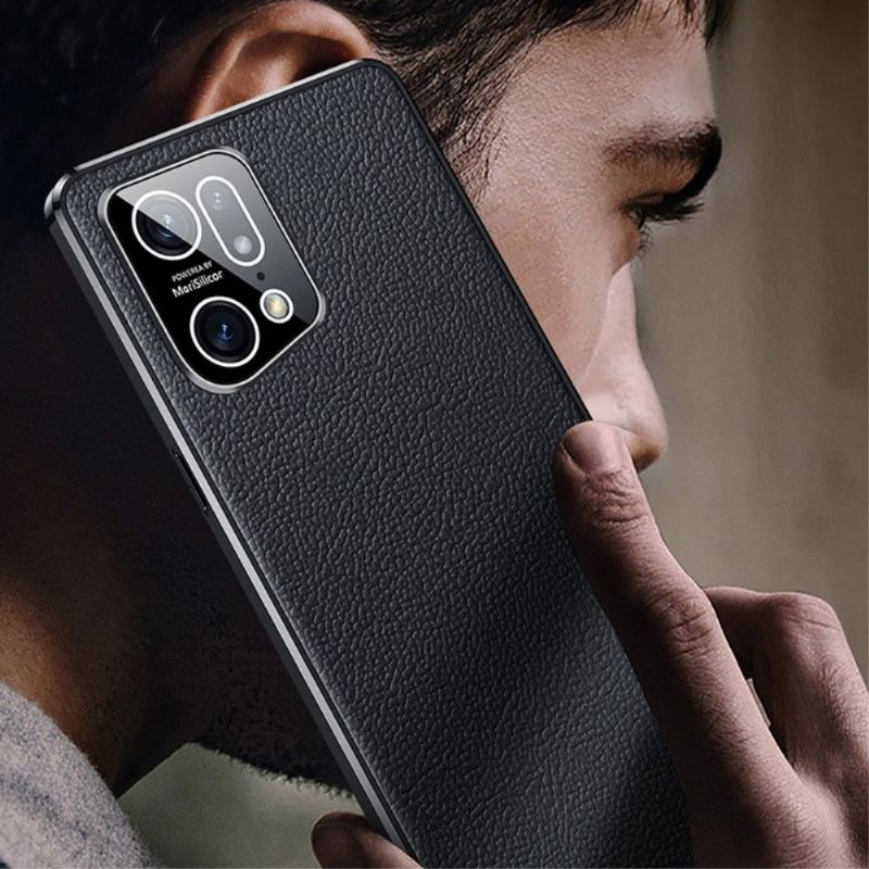 Cover Oppo Find X5 Pro Kornet Ægte Læder