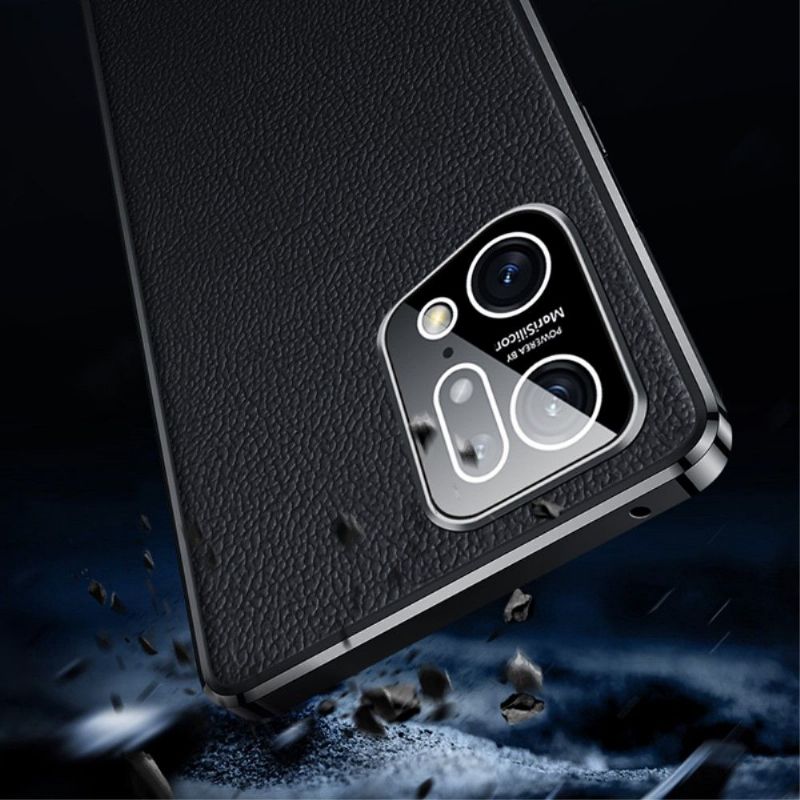 Cover Oppo Find X5 Pro Kornet Ægte Læder