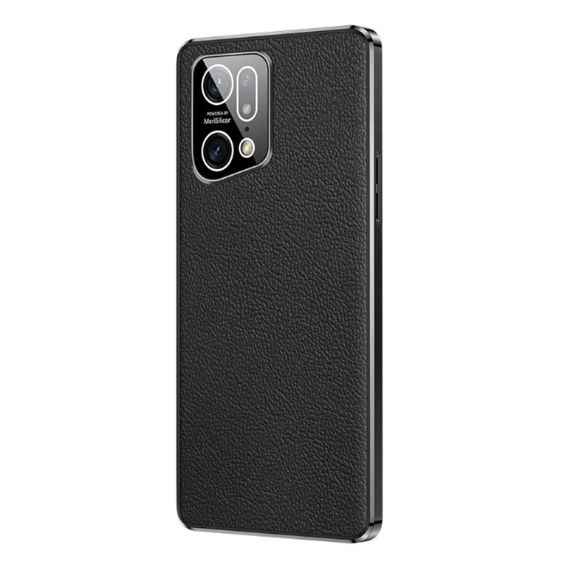 Cover Oppo Find X5 Pro Kornet Ægte Læder