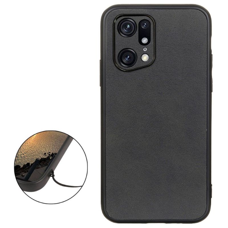 Cover Oppo Find X5 Pro Vintage Kunstlæderjazz