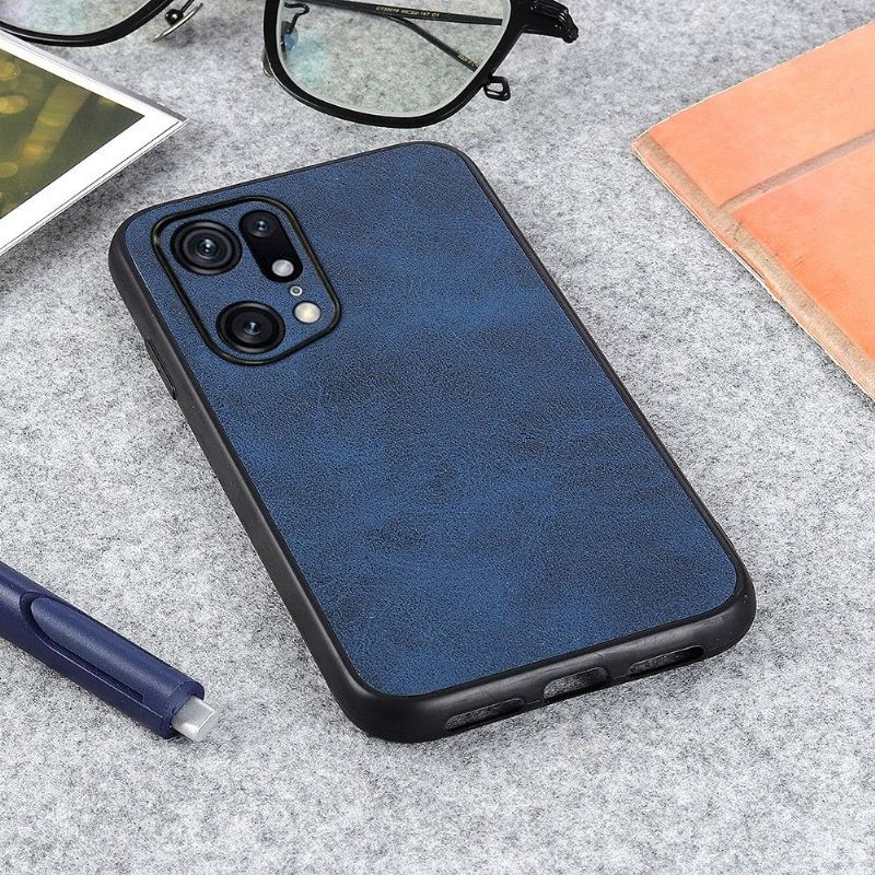 Cover Oppo Find X5 Pro Vintage Kunstlæderjazz