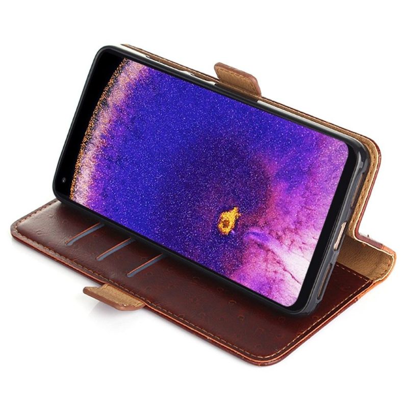 Etui Oppo Find X5 Pro Anti-fald Flip Cover Ulrich Kunstlæder Folio