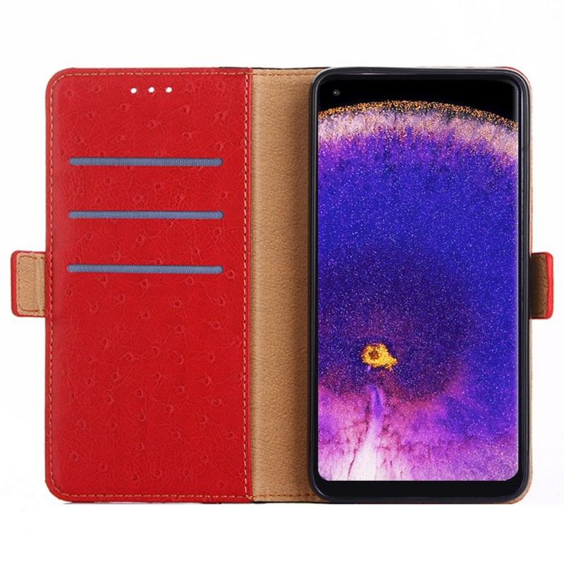 Etui Oppo Find X5 Pro Anti-fald Flip Cover Ulrich Kunstlæder Folio