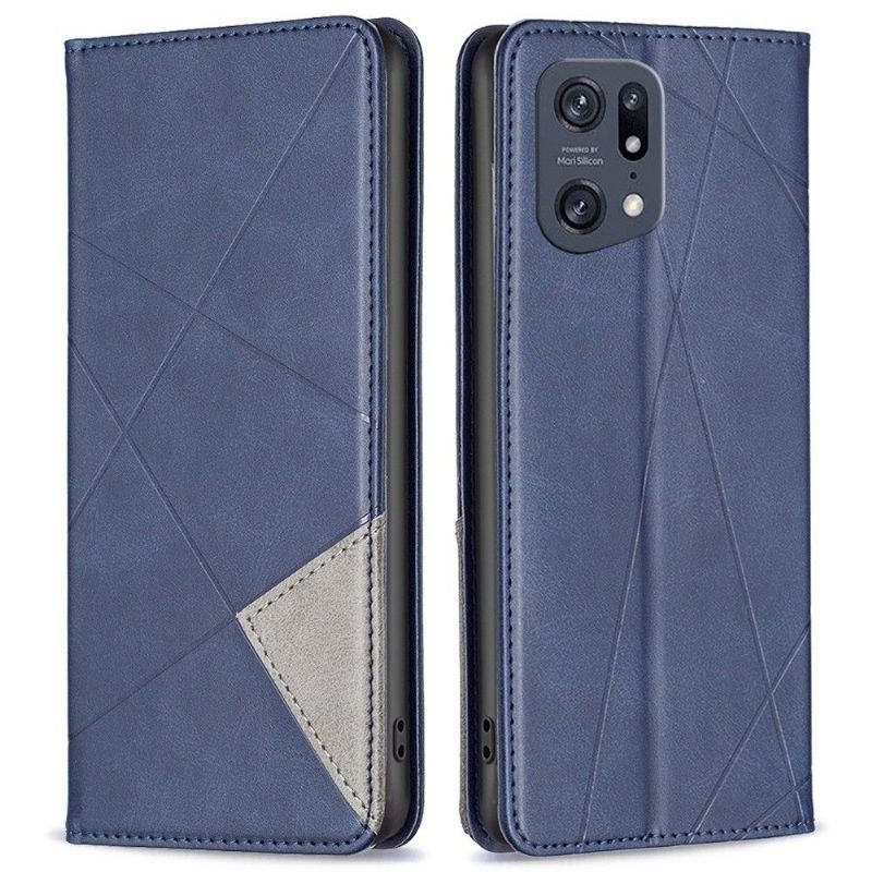 Læder Cover Oppo Find X5 Pro Célinia Style Læder Kortholder