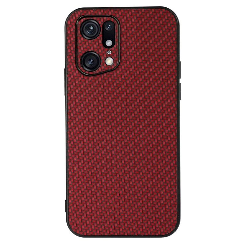 Mobilcover Oppo Find X5 Pro Carbon Fiber Style