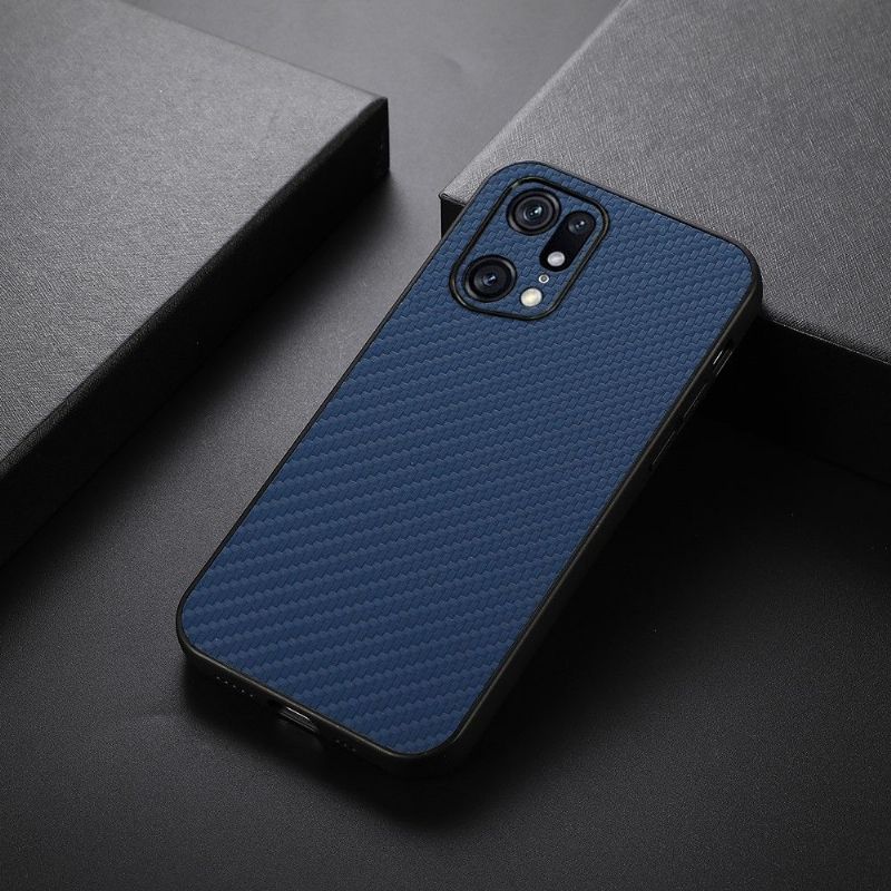 Mobilcover Oppo Find X5 Pro Carbon Fiber Style