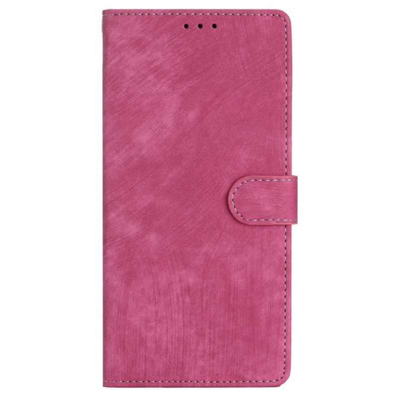 Flip Cover iPhone 15 Med Snor Retro Rem